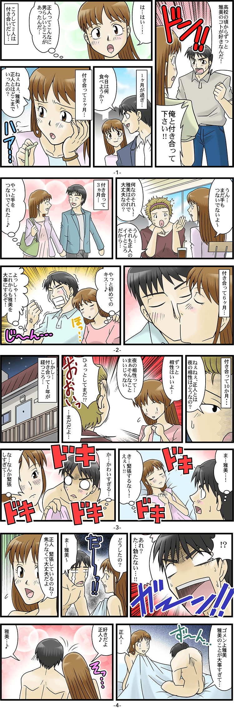 初めて 勃 た ない