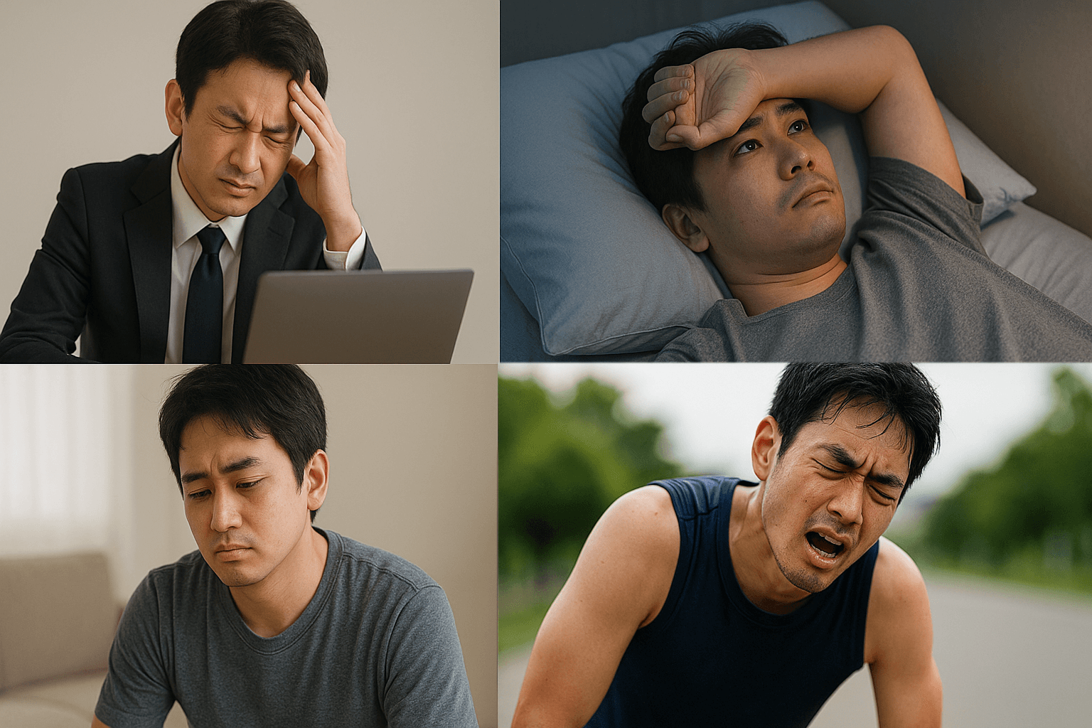 30代で男性更年期を発症する原因