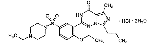 レビトラ化学構造式