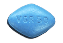 国内正規品(純正)のバイアグラ50mg｜裏面