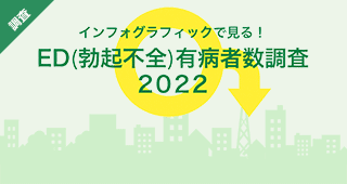 日本のED(勃起不全)有病者数調査2022