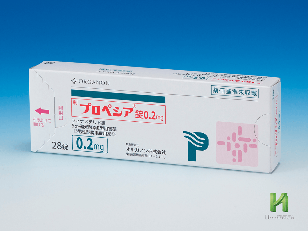 プロペシア錠0.2mg 箱