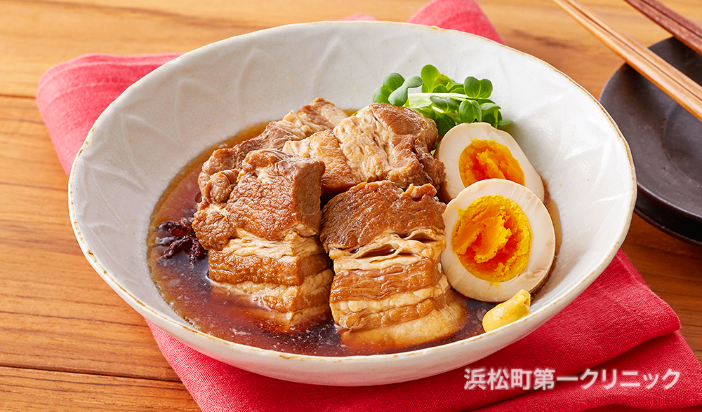 豚の角煮 男性のための精の付く料理レシピ集 浜松町第一クリニック 豚の角煮 男性のための精の付く料理レシピ集 浜松町第一クリニック