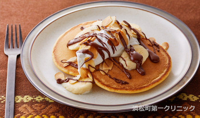 マカパンケーキ 男性のための精の付く料理レシピ集 浜松町第一クリニック