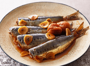 いわしの梅にんにく煮
