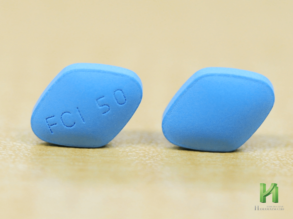 シルデナフィル錠50mg「FCI」錠剤拡大画像